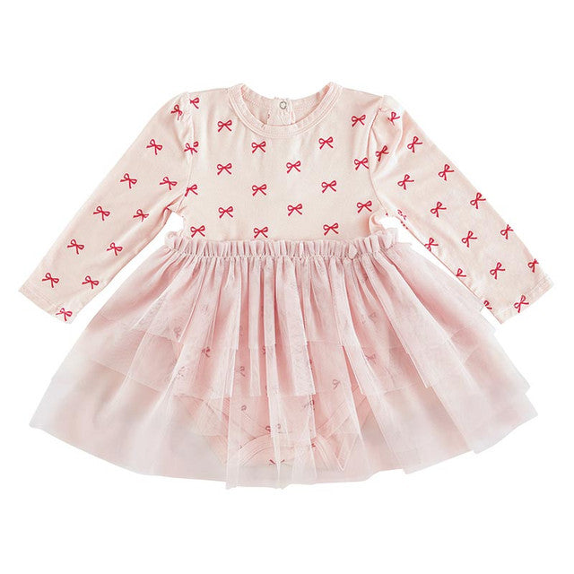 TuTu Dress w/Red Bows