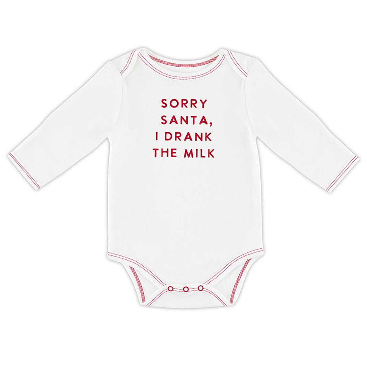 Long Sleeve Sorry Santa Onsie