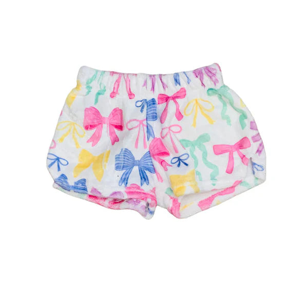 Pretty Bows Plush Shorts