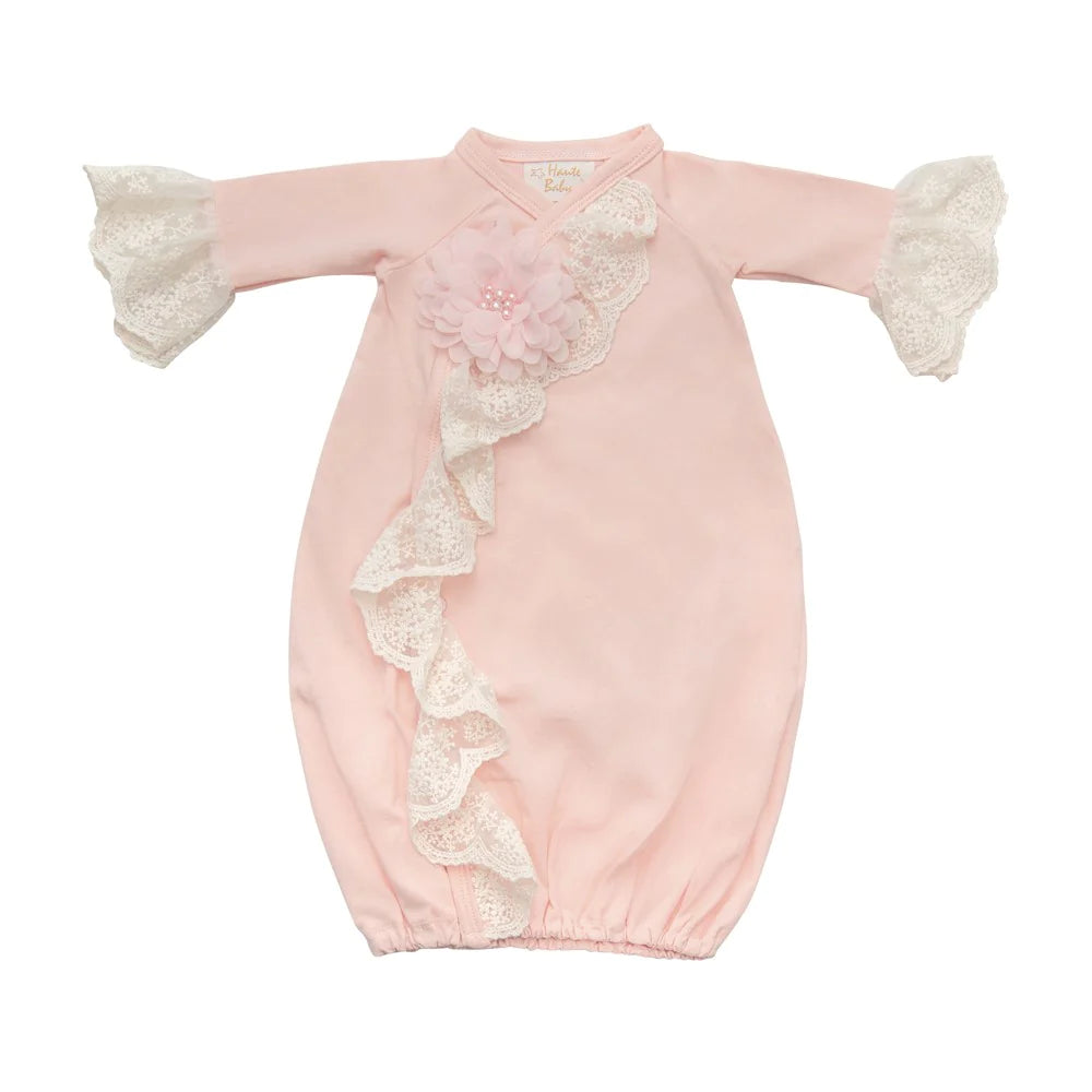 Chic Petit Baby Girls Take-me-home Gown