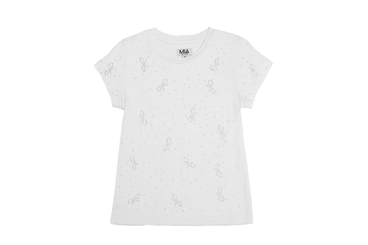 White Bow Top