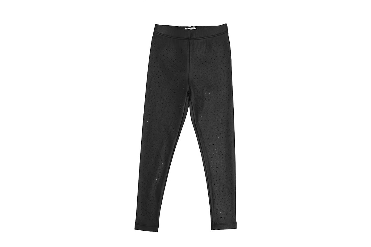 Black Studded Legging