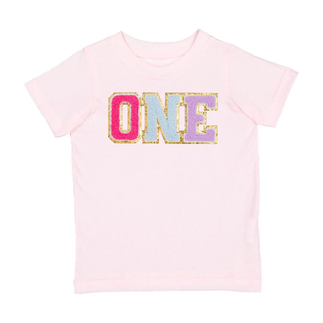 First Birthday Patch SS T-Shirt-Ballet