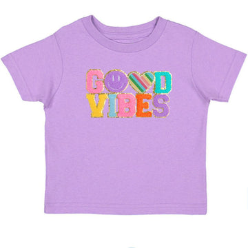 Good Vibes Purple Short Sleeve T-Shirt