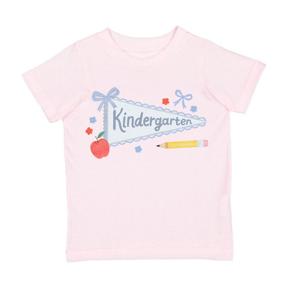 Kindergarten Pennant Short Sleeve T-Shirt - Ballet