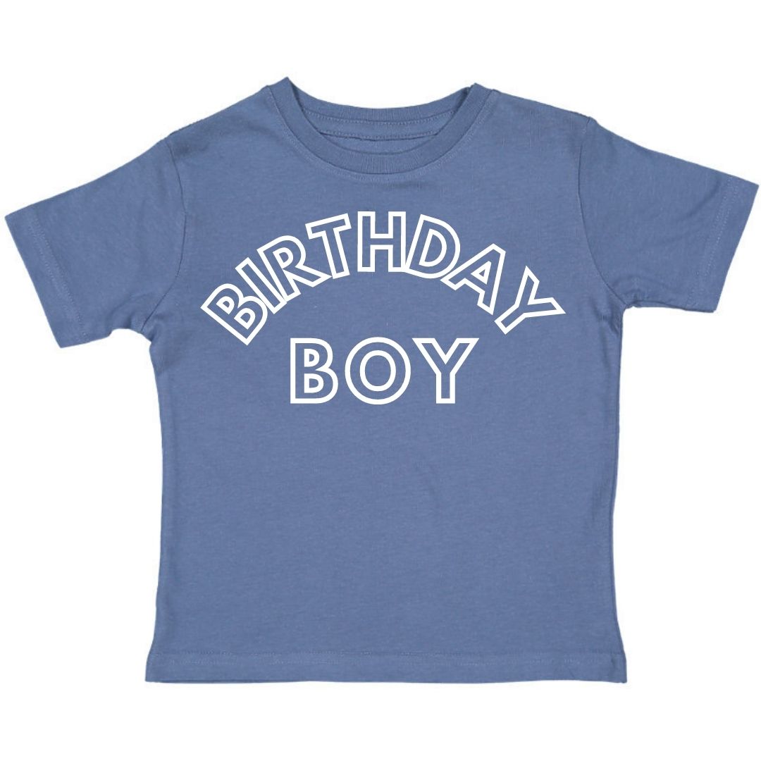 Birthday Boy S/S Shirt - Indigo