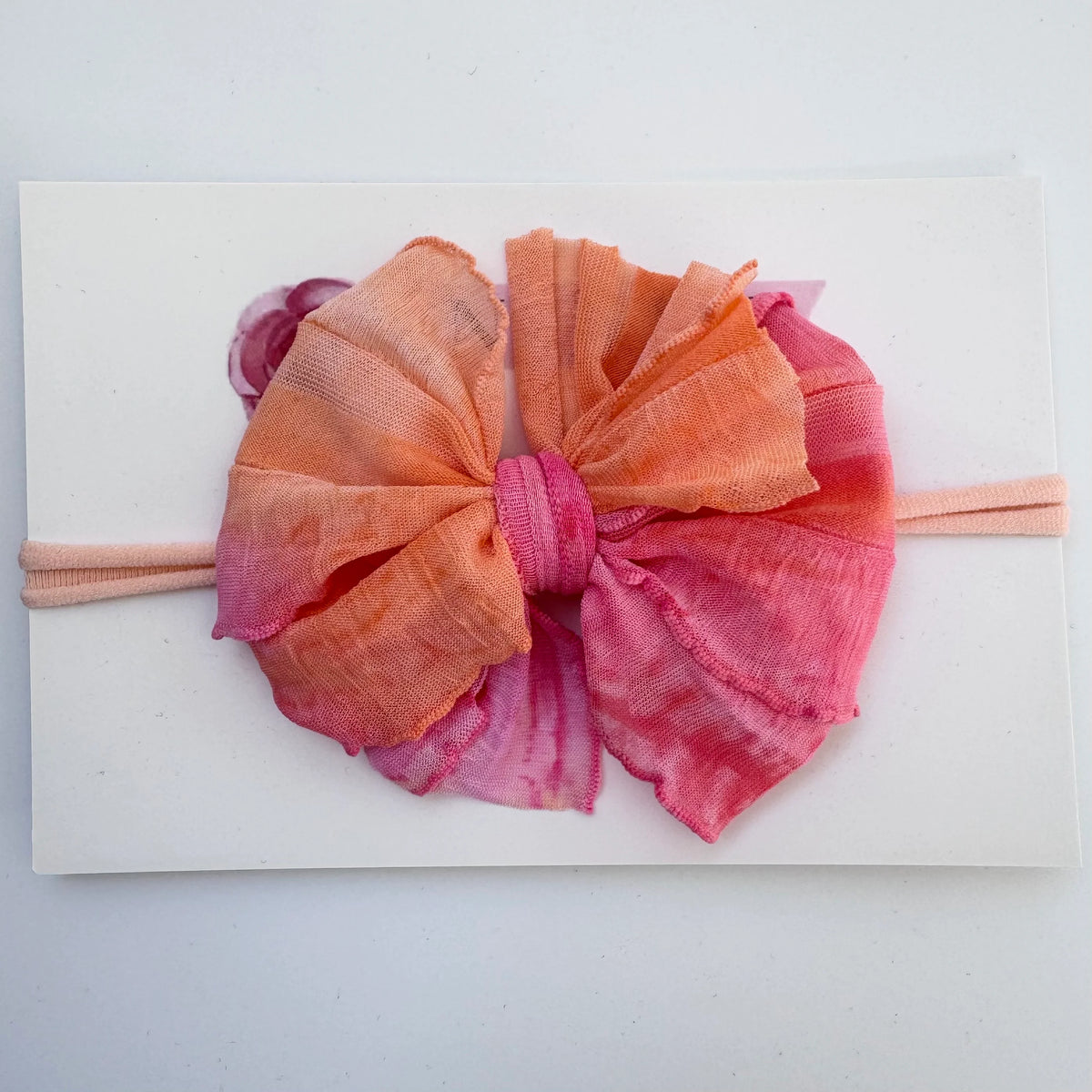 Hibiscus Mini Ruffle Headband