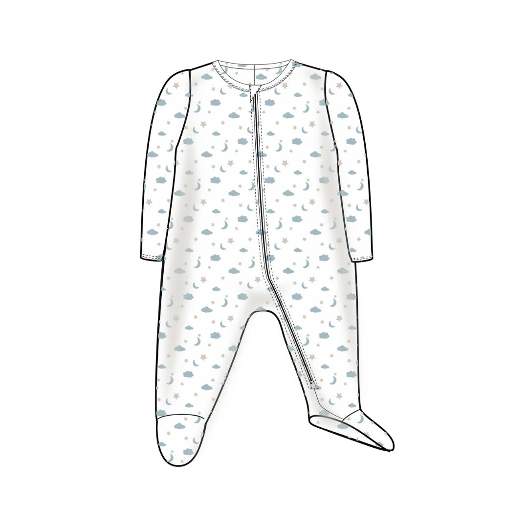 MOON STAR BLUE FOOTIE