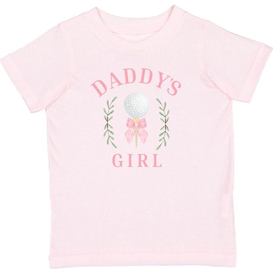 Daddy's Golf Girl Short Sleeve T-Shirt - Ballet