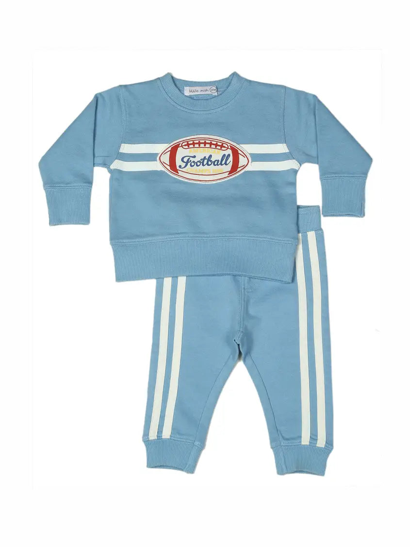 Blue Varsity Football Set
