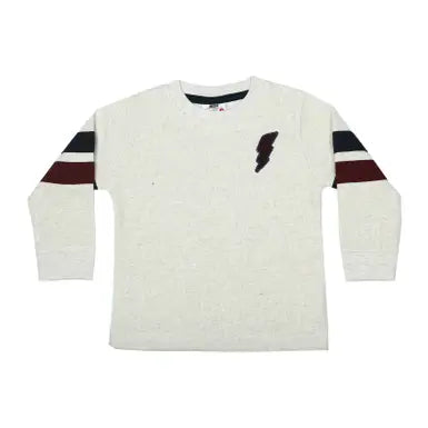 Oatmeal Long Sleeve Moto Jersey