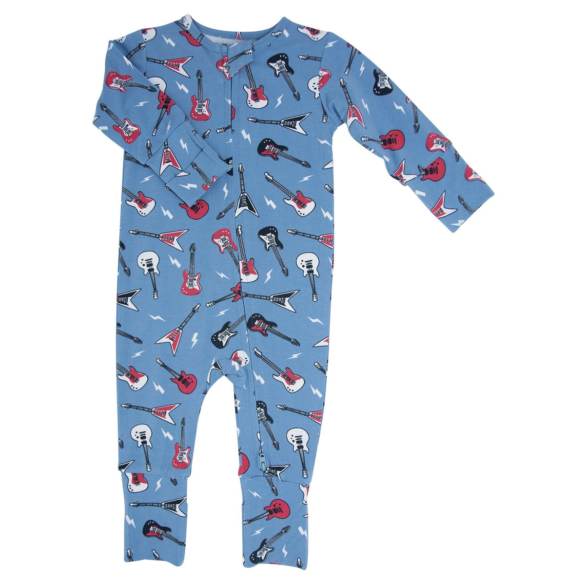 Rock N Roll Blue - Convertible Romper