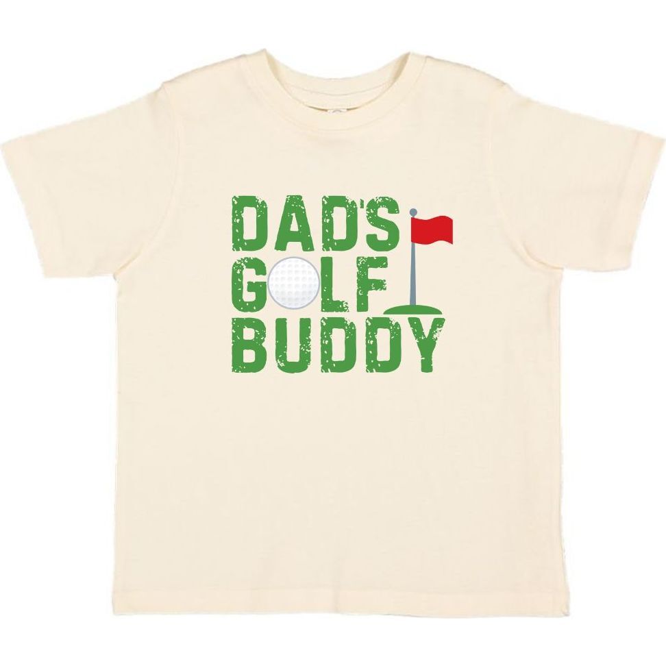 Dad's Golf Buddy Short Sleeve T-Shirt - Natural