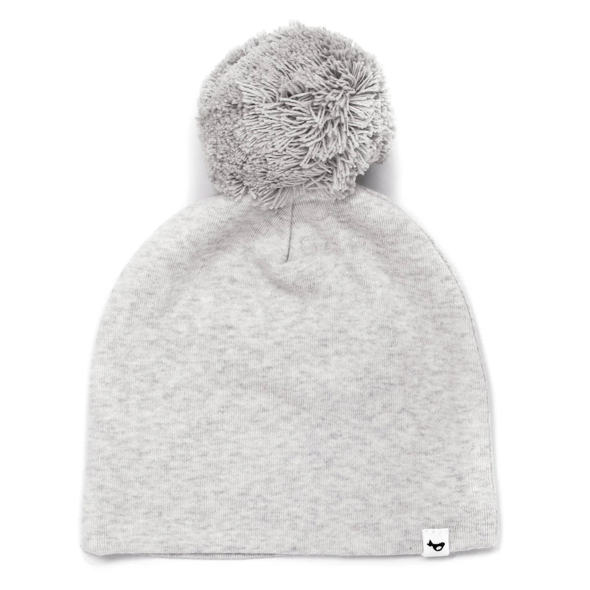 Gray Pom Hat - Heather Gray
