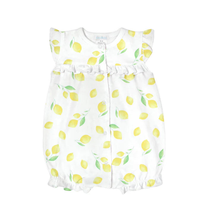 Watercolor Lemons Romper