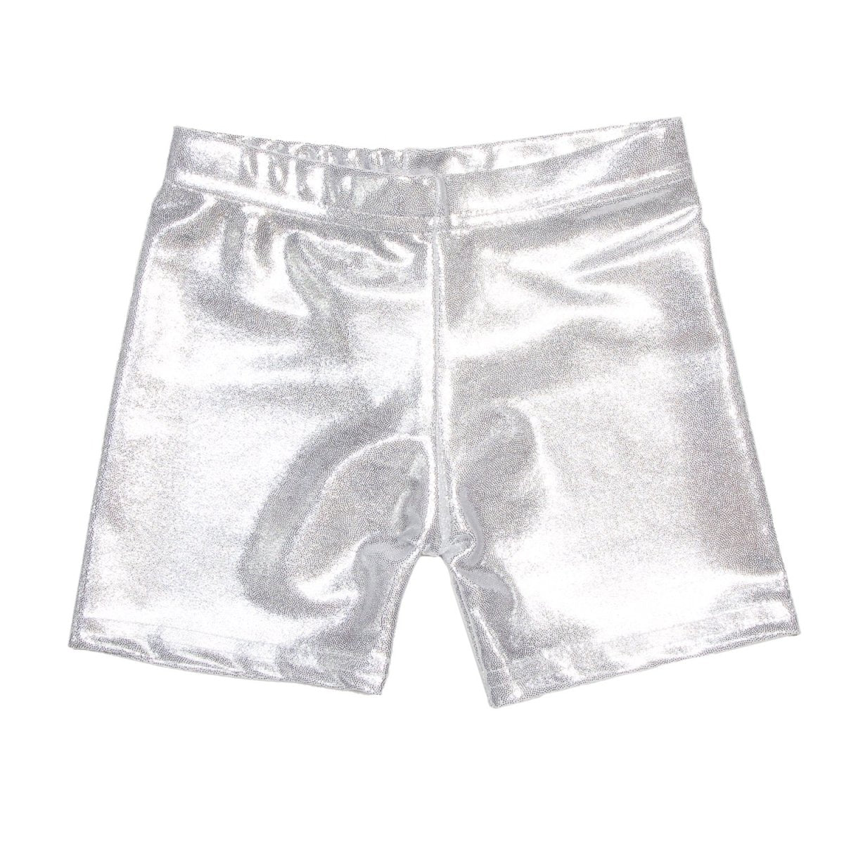 Silver Lame Short