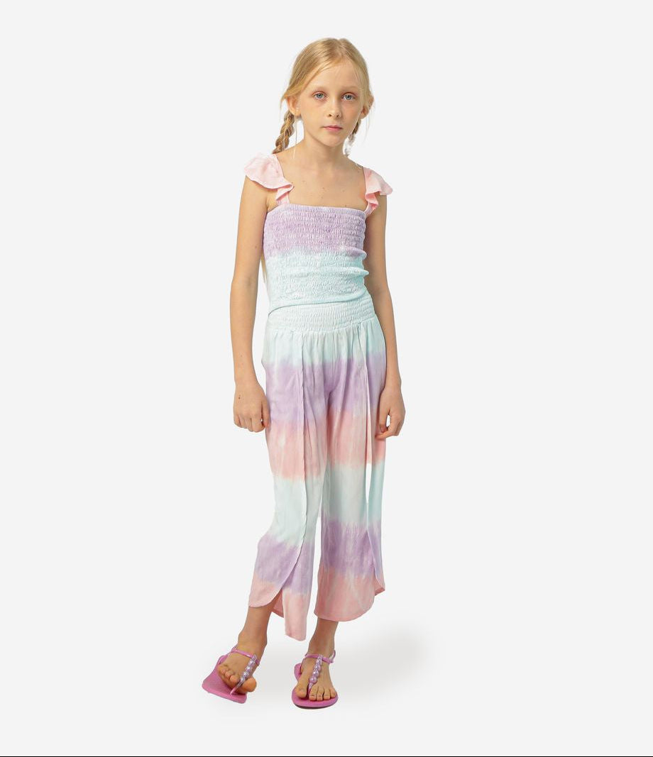 EVERLY TOP - Colour: BEACH BREEZE TIE DYE