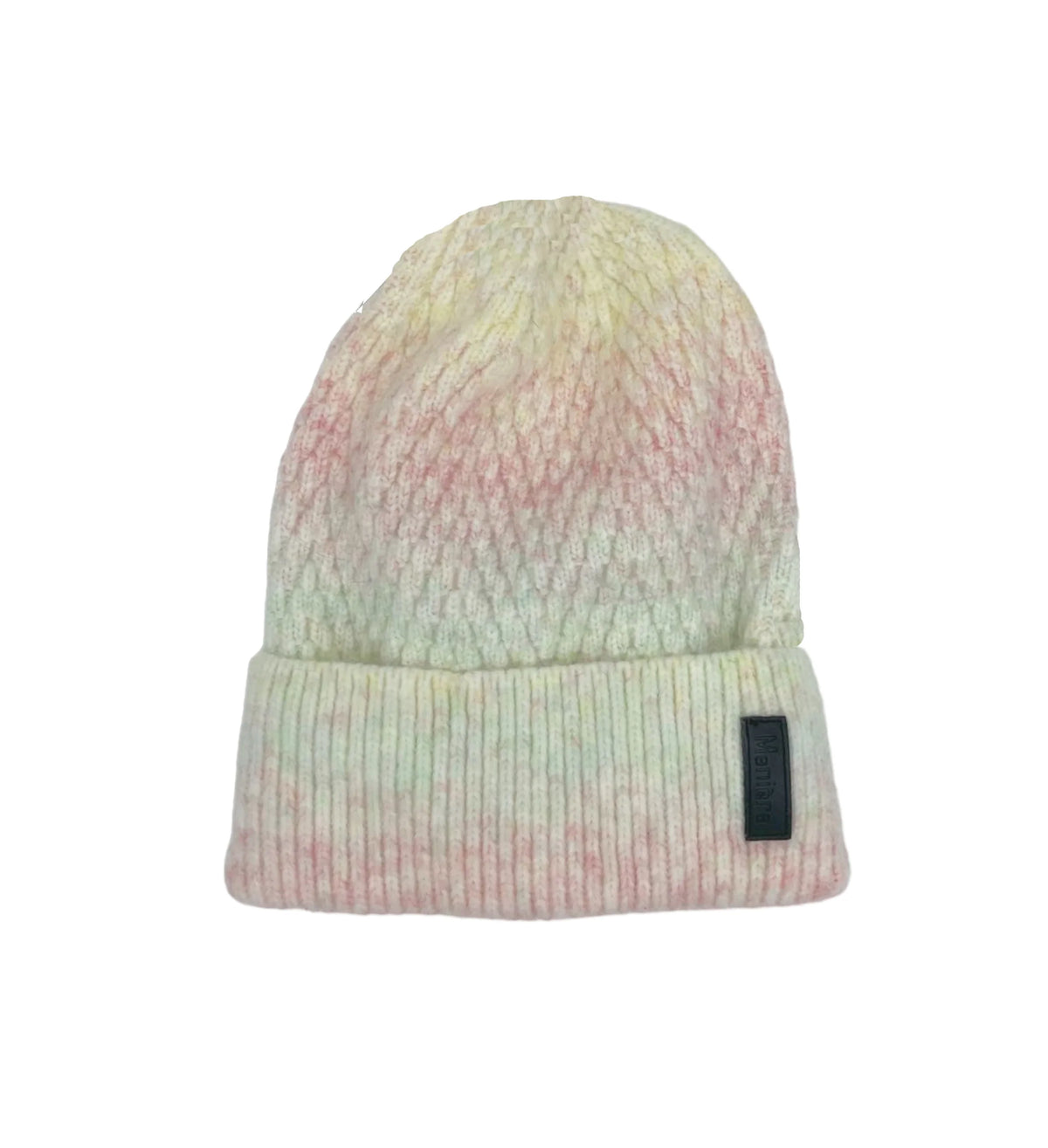 Rainbow Ombre Knit Hat
