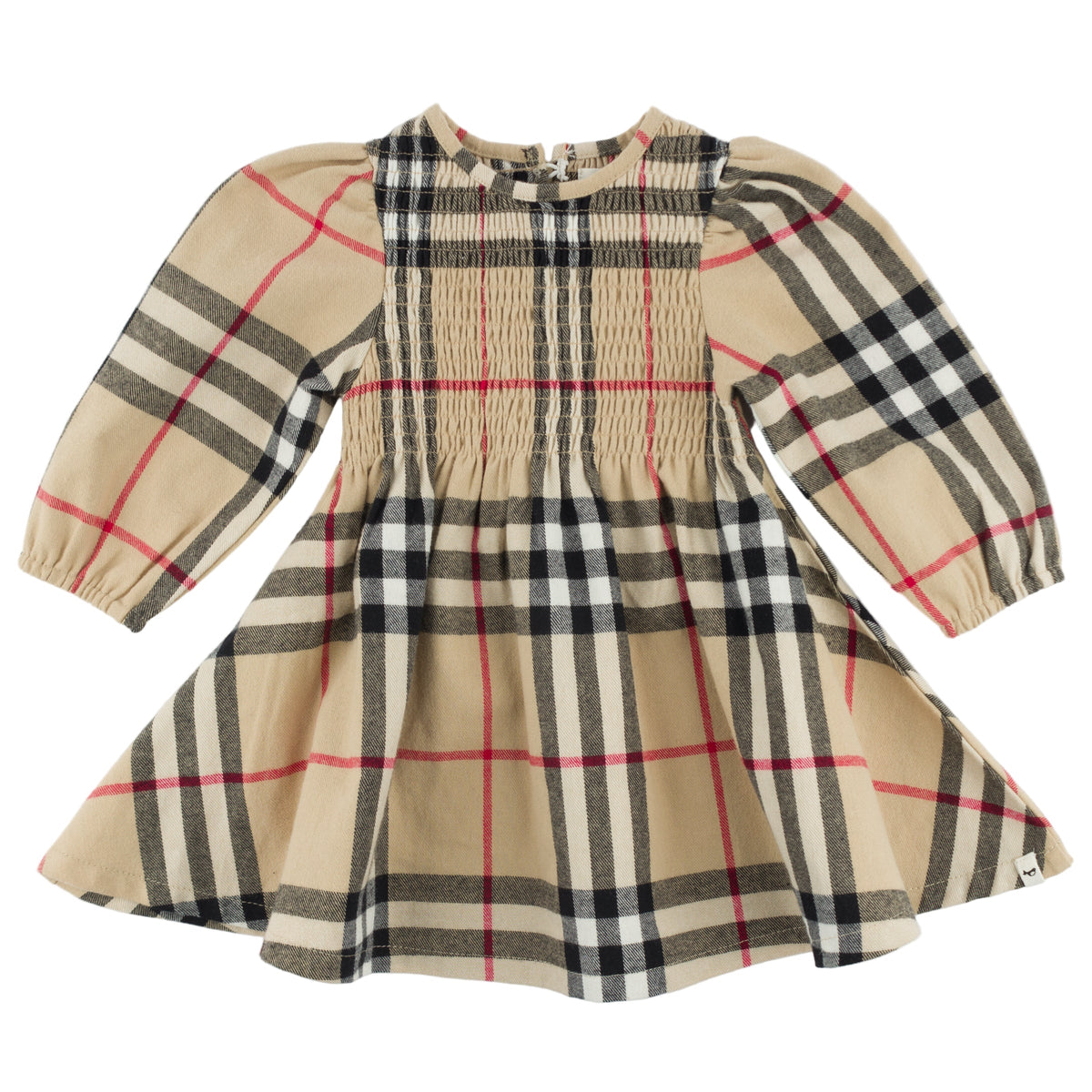 Classic London Tartan Long Sleeve Anna Dress