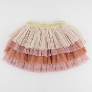 Ombre Bobinette Layered Tutu Skirt - Blush