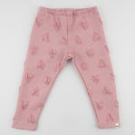 Pucker Hearts Legging-Blush
