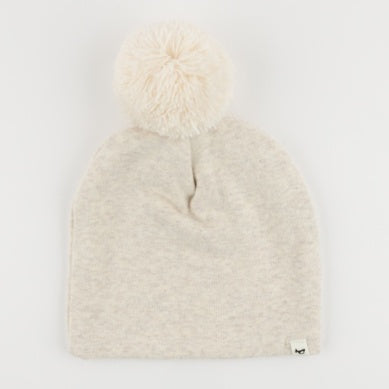 Malt Pom Baby Rib Hat-Malt