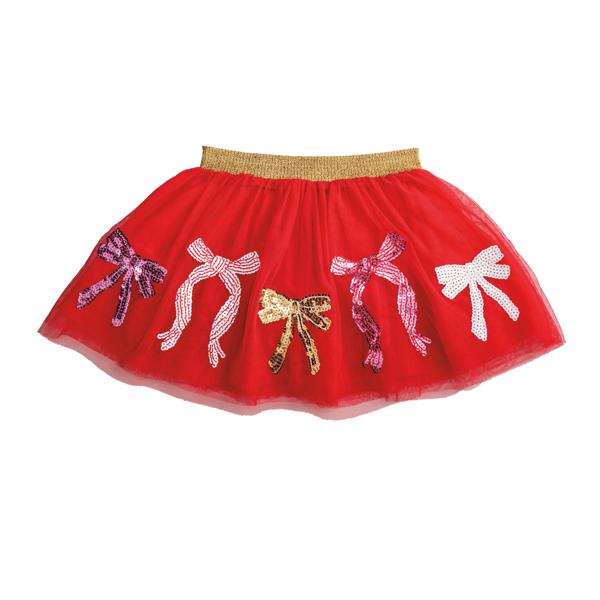 Multi Bow Sequin Tutu