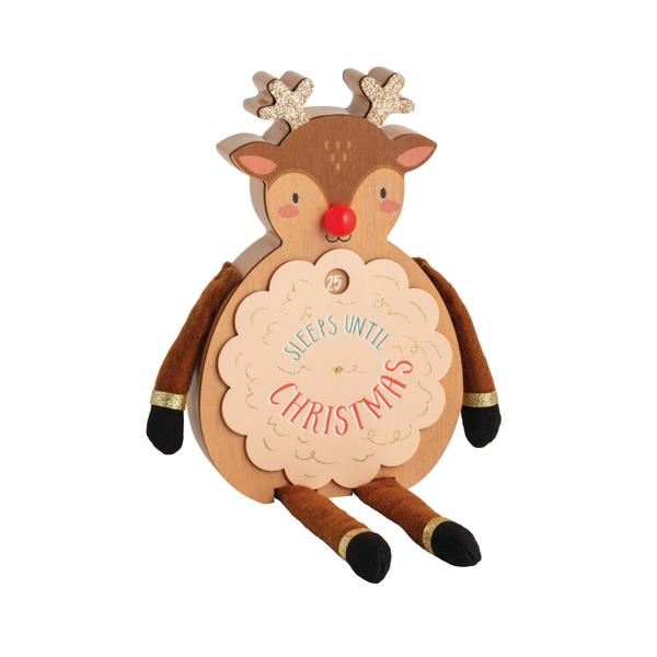 Reindeer Countdown Sitter