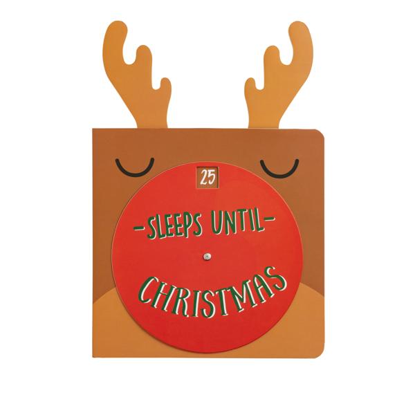 Countdown Christmas Book- Reindeer