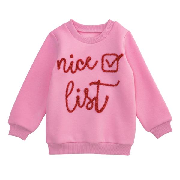 Nice List Tinsel Sweatshirt