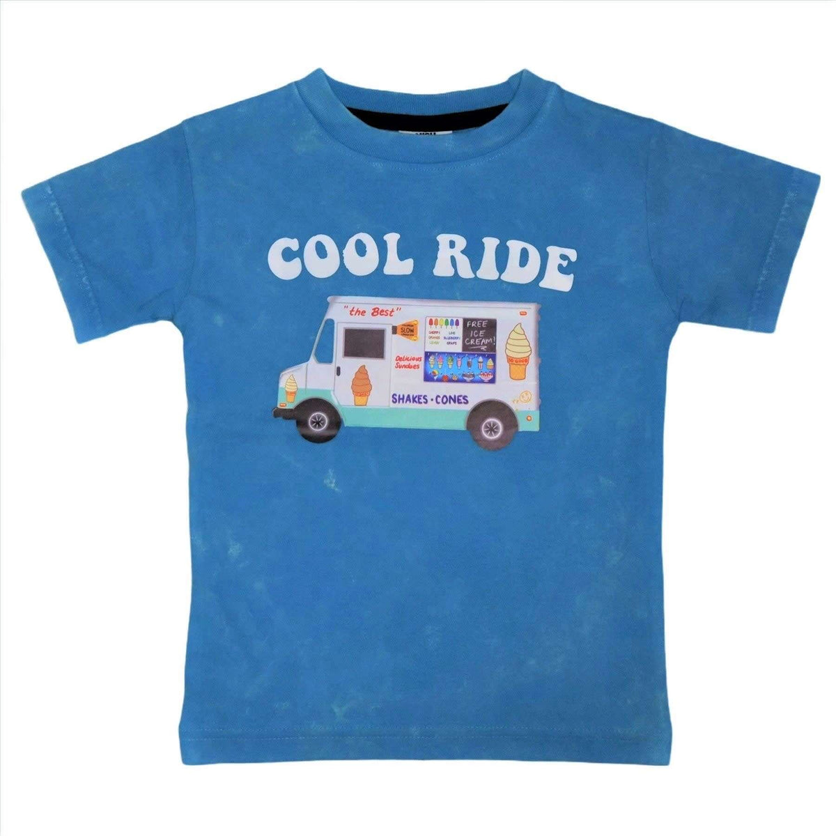 Turquoise Cool Ride Ice Cream Truck T-Shirt