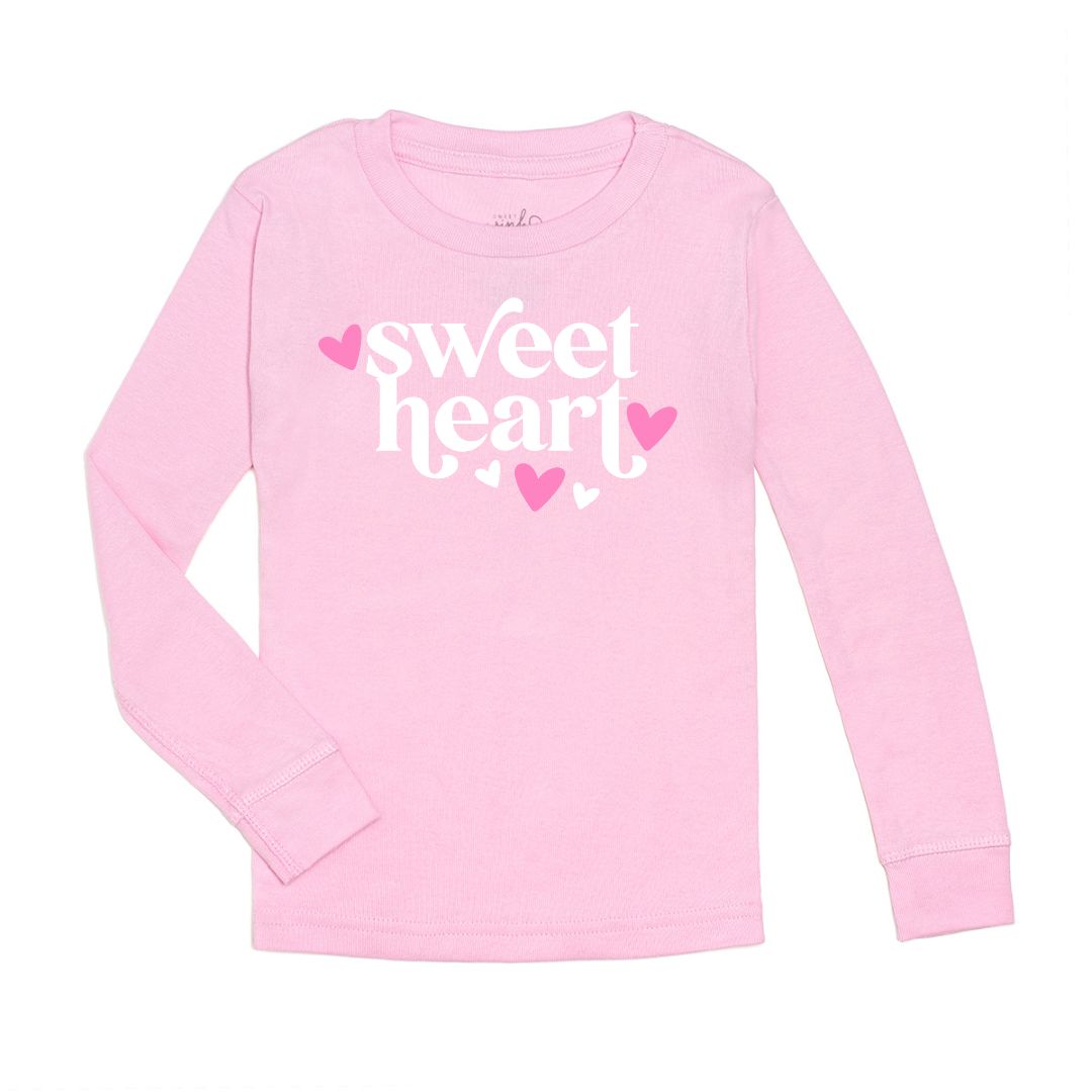 Sweetheart L/S Shirt-Lt Pink