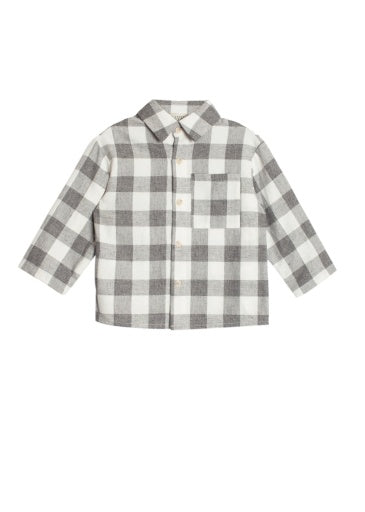 THE BROTHERS FLANNEL LONG SLEEVE TOP